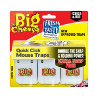 Decco Quick Click Mouse Trap x 3