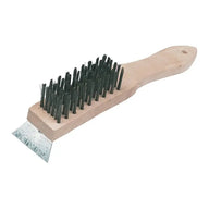 Wire Brush With Scraper