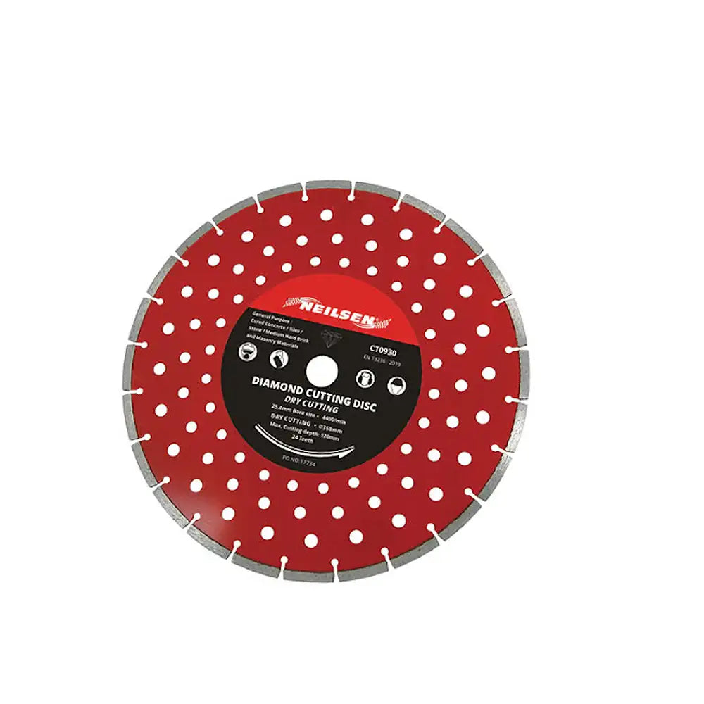 Cannon Tools Diamond Dry Cutting Disc 9 Inch