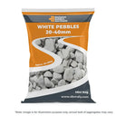 White Pebbles 20-40mm Maxi Bag 25kg