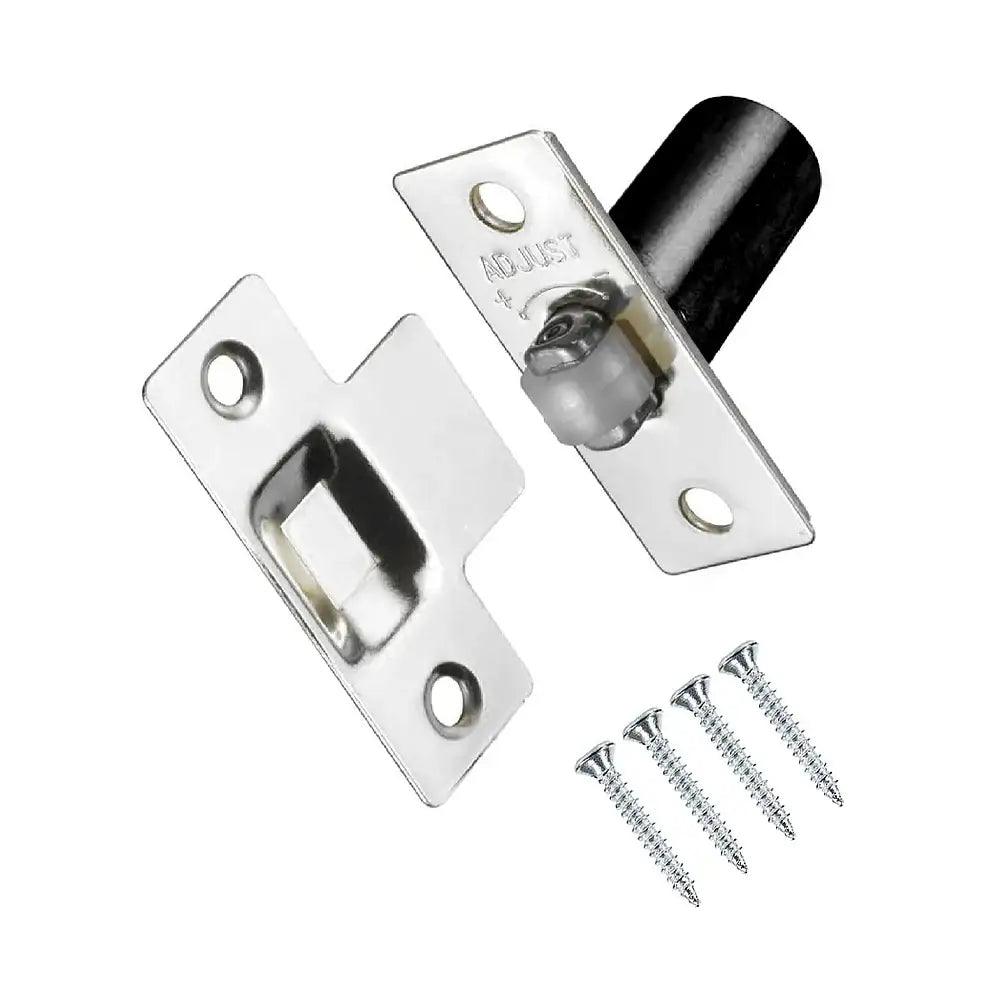 Fastpack Adjustable Roller Catch Nickle Plated