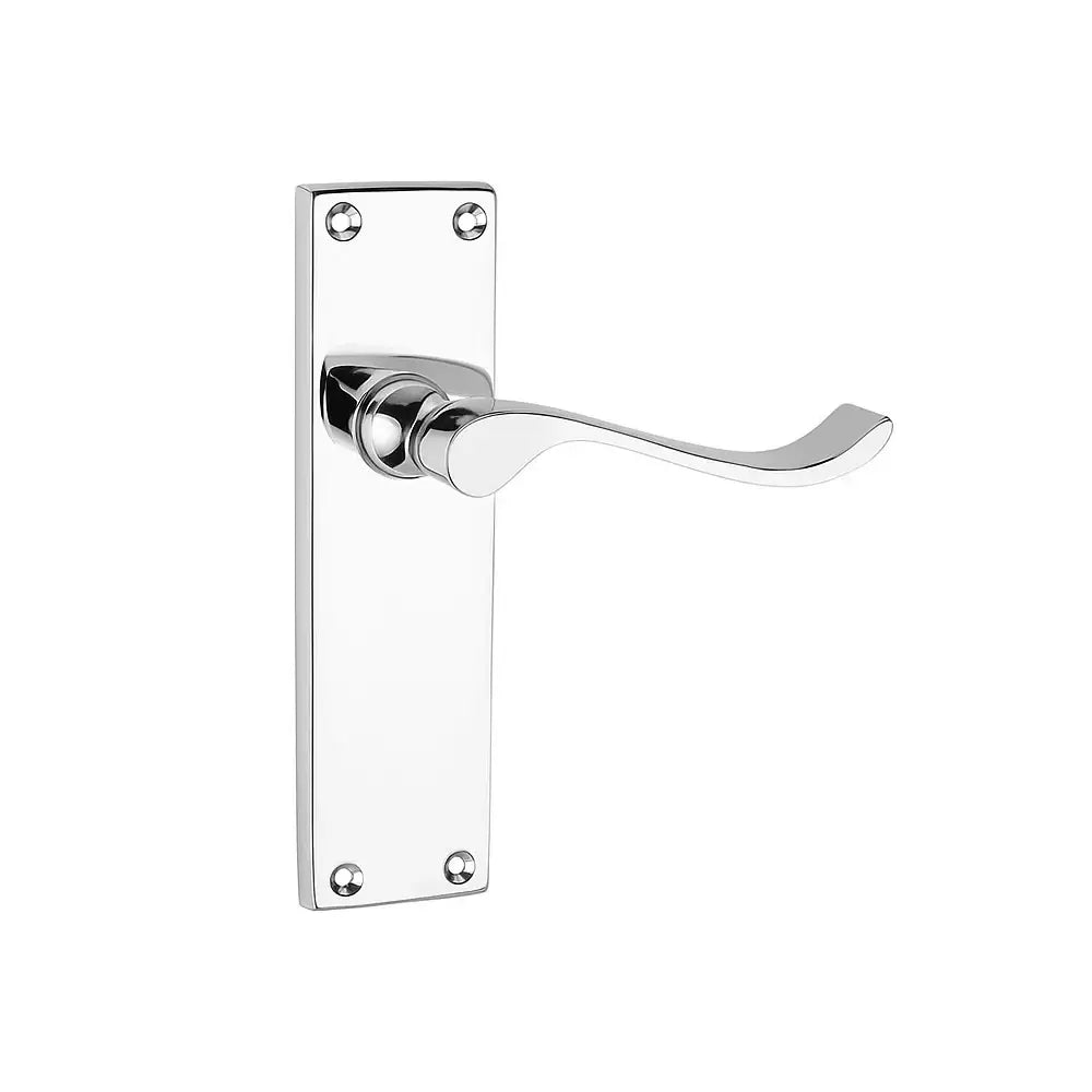 Fastpack Victorian Scroll Latch Chromed 4 Inch