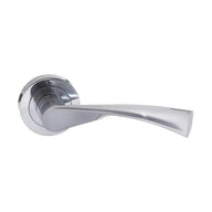 Fastpack Round Rose Colarado Door Handle Pair