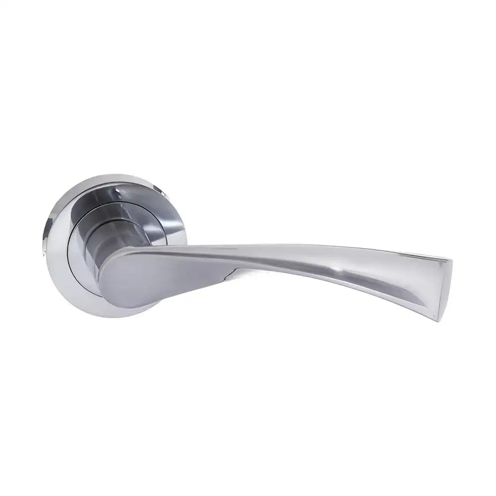 Fastpack Round Rose Colarado Door Handle Pair
