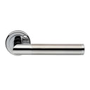 Fastpack Round Rose Dual Tone Door Handle Pair