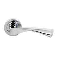 Fastpack Round Rose Indiana Door Handle Pair