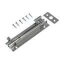 Fastpack Door Bolt Cranked Chrome Plated 3 Inch