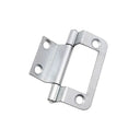 Fastpack Flush Hinge Zinc Plated 75mm