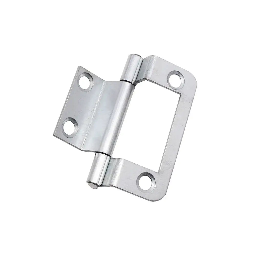 Fastpack Flush Hinge Zinc Plated 75mm