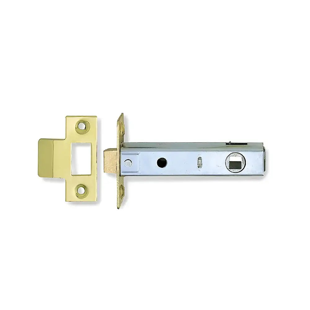 Fastpack Mortice Latch Brass Plated 63mm