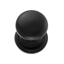 Fastpack Mortice Knob Black
