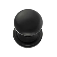 Fastpack Mortice Knob Black