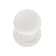 Fp Mortice Knob Set White