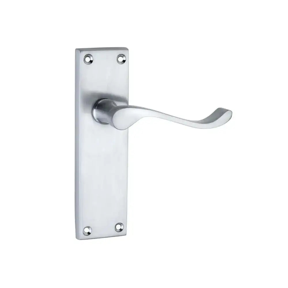 Fastpack Victorian Scroll Latch Satin Chrome Plated 4 Inch