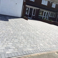 Kingspave Tumbled Cobble Silver Grey Block Paver