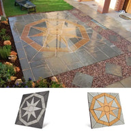 Lakeland Star Patio Kit Welsh/ Portland 2.7m x 2.7m