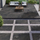 Elegance Quartz Nero Porcelain Paving Tile