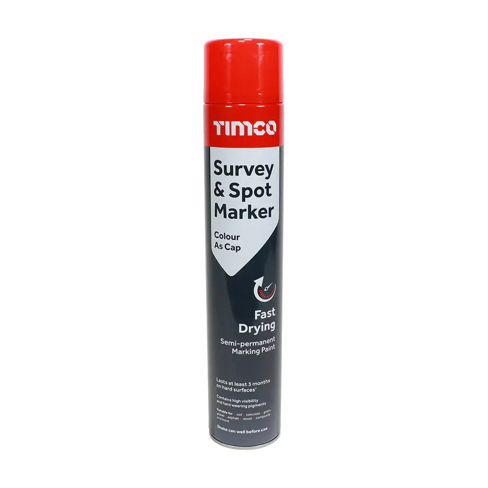 Timco Survey Spot Marker Red