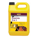 Everbuild 204 Evermix 3 in 1 Waterproofer Plasticiser Retarder 5 Litre