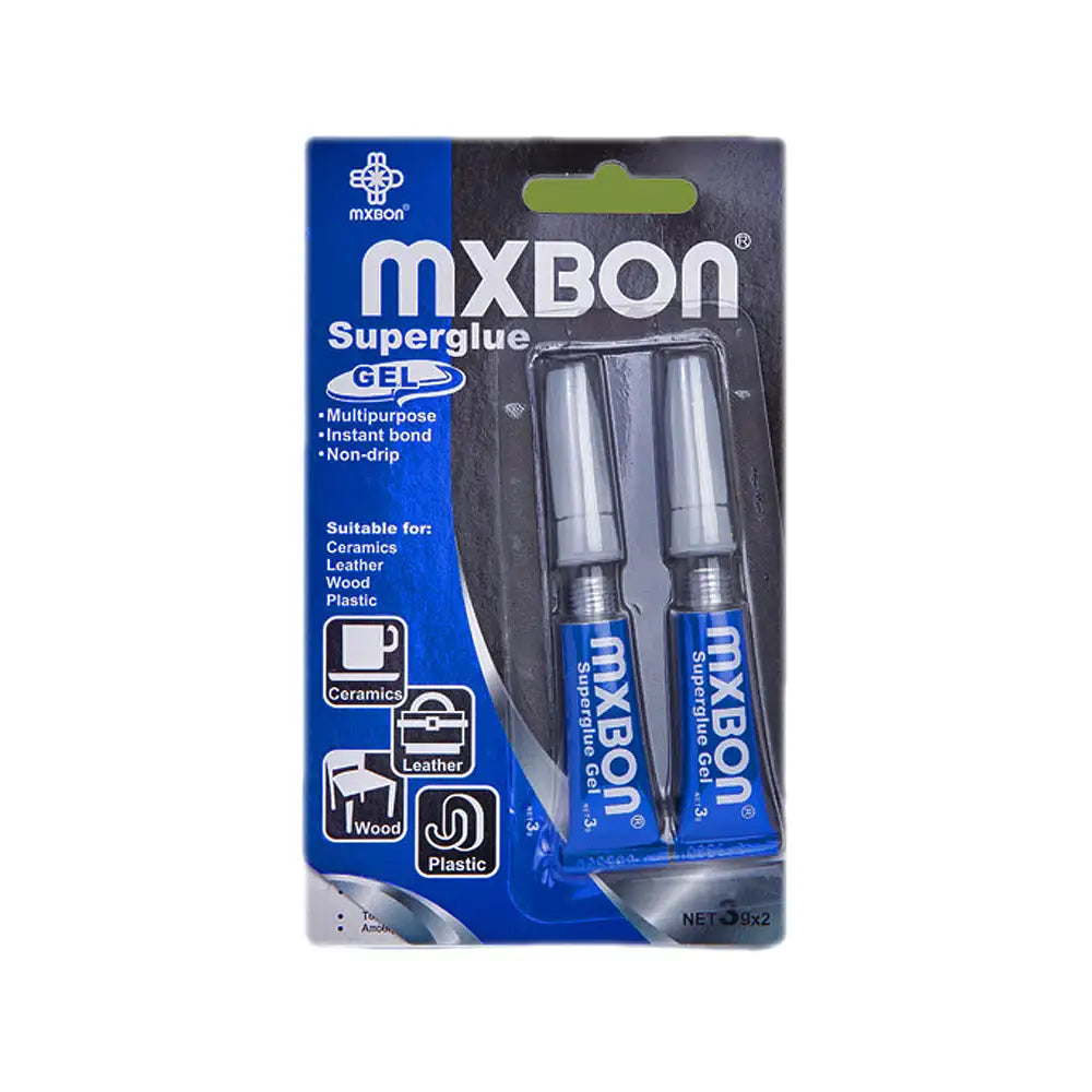 Mxbon Superglue Twin Pack 3g