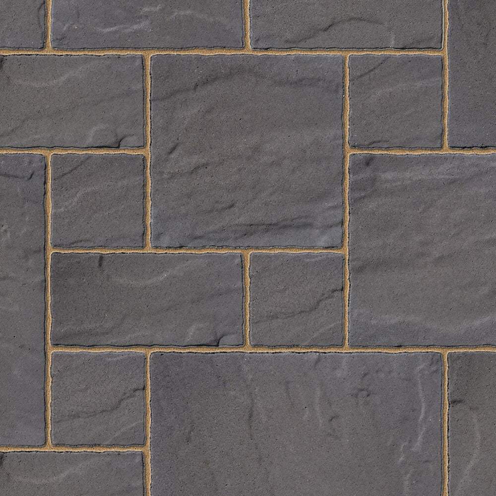 Driveway Paving Pack 60mm Black Granite