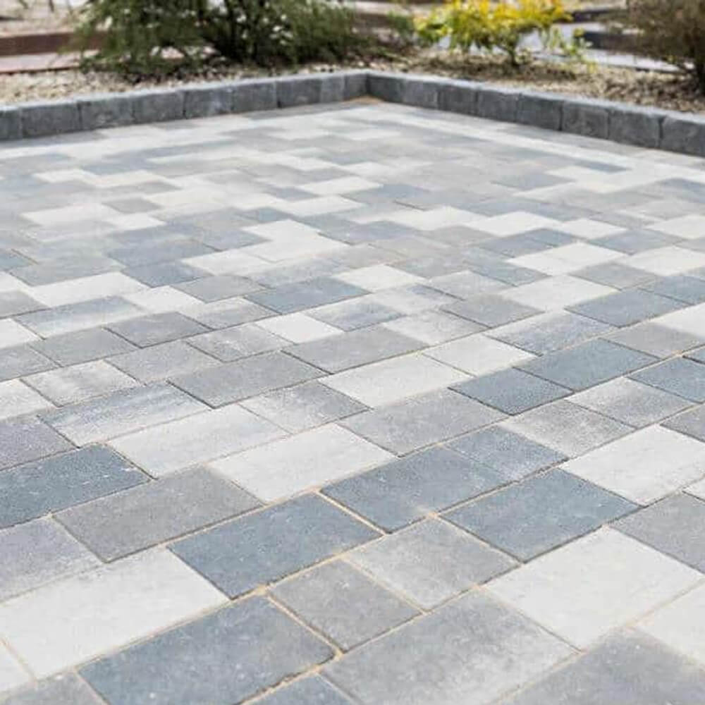 Castlepave Smooth Ash Blend 60mm 3 Size Block Paver