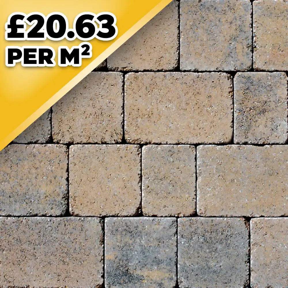 Kingspave Tumbled Cobble Walnut