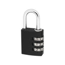 Fastpack 30mm Combination Padlocks Black