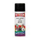 Tetrion Easy Spray Paint Satin Black 400ml