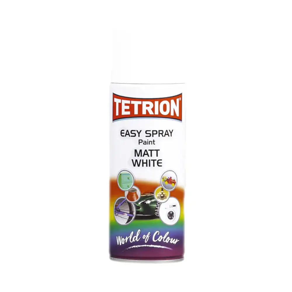 Tetrion Easy Spray Paint Matt White 400ml