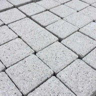 Silver Granite Cobbles 100x100x60mm