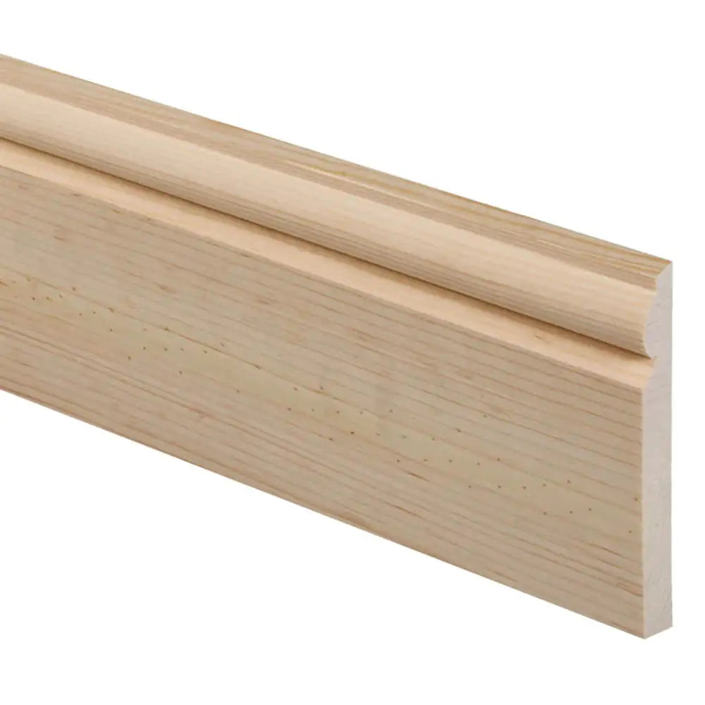 Pine Torus/Chamfered Skirting Board 145x18x2.4m