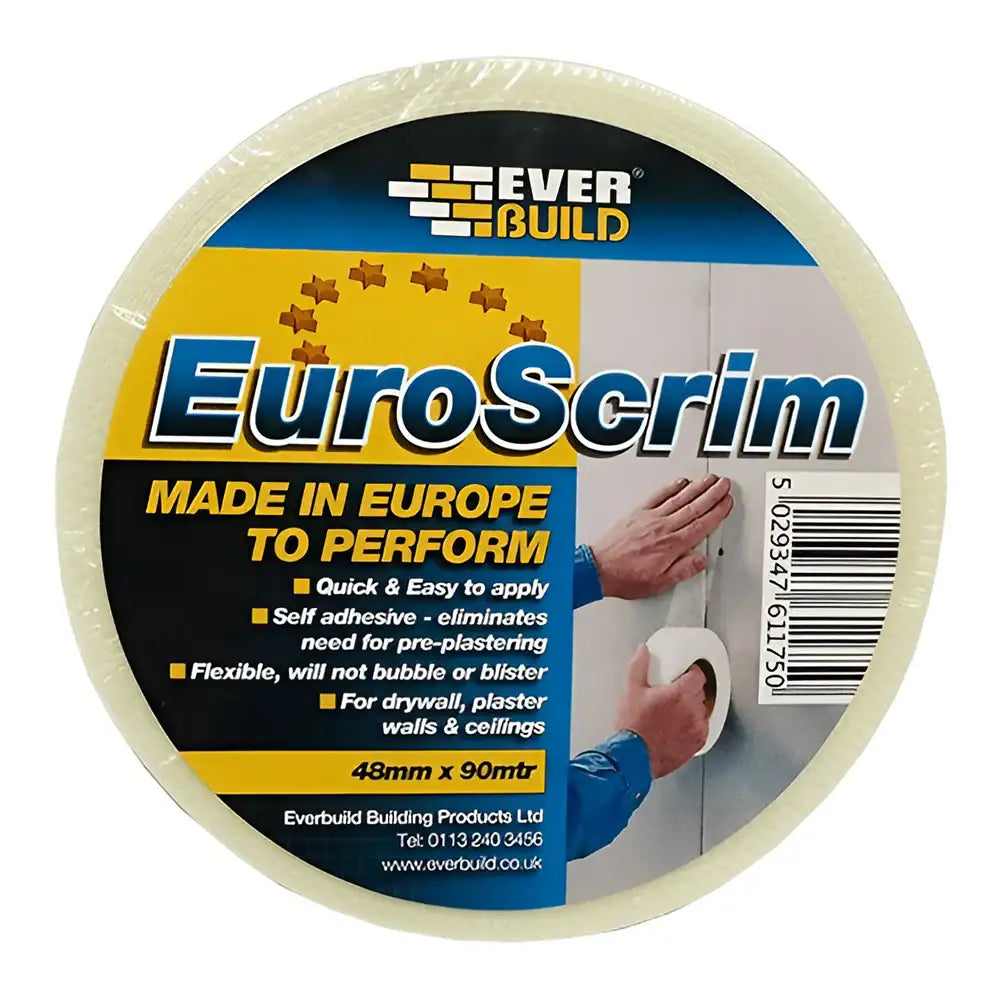 Everbuild Fibre Euroscrim 100mm x 90m