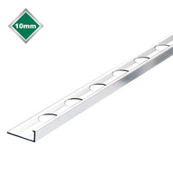 Tilerite L Shape Silver Trade Trim 10mm