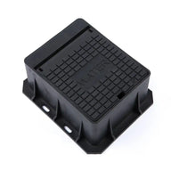 Plastic Stop Tap Box 176x147x75mm Light Duty