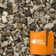 Whitestone Flint 20mm Chippings Bulk Jumbo Bag Gravel