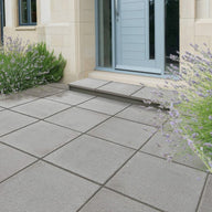 Bradstone Charcon Grey Pressed Paving Slab 600 x 600 x 50mm BSS Concrete Flag
