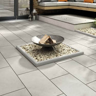 Bradstone Charcon Grey Pressed Paving Slab 600 x 300 x 50mm BSS Concrete Flag