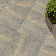 Abbey Stone Brown 450x450mm Paving Slab