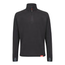Timco Half Zip Overhead Fleece Black (M)
