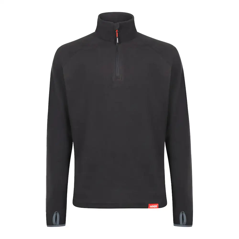 Timco Half Zip Overhead Fleece Black (L)