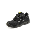 Beeswift Trainer Shoe S1P Black/Grey Size 10