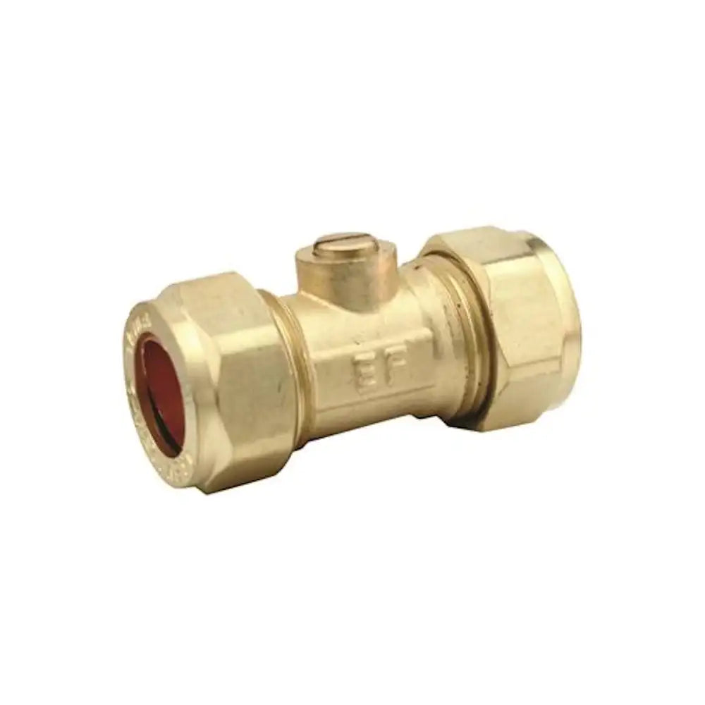 Isolation Valve Brass 15mm