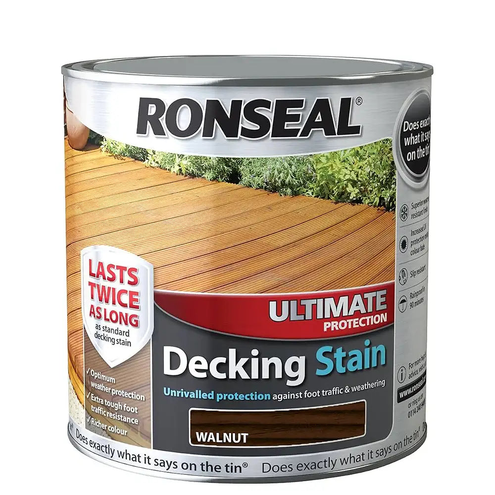 Ronseal Decking Stain Walnut 2.5L