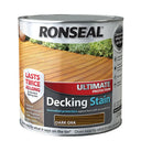Ronseal Decking Stain Dark Oak 2.5L