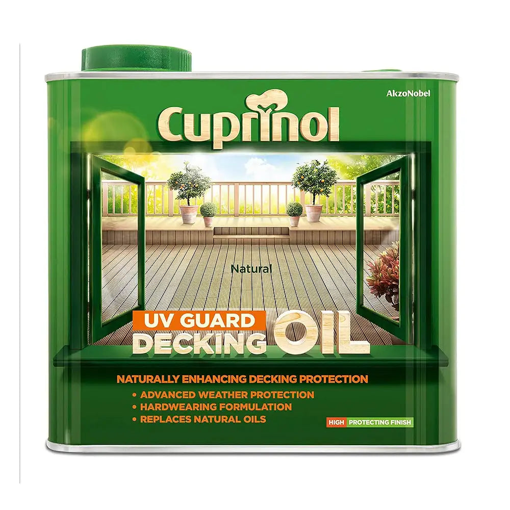 Cuprinol Decking Oil Natural Cedar 2.5L