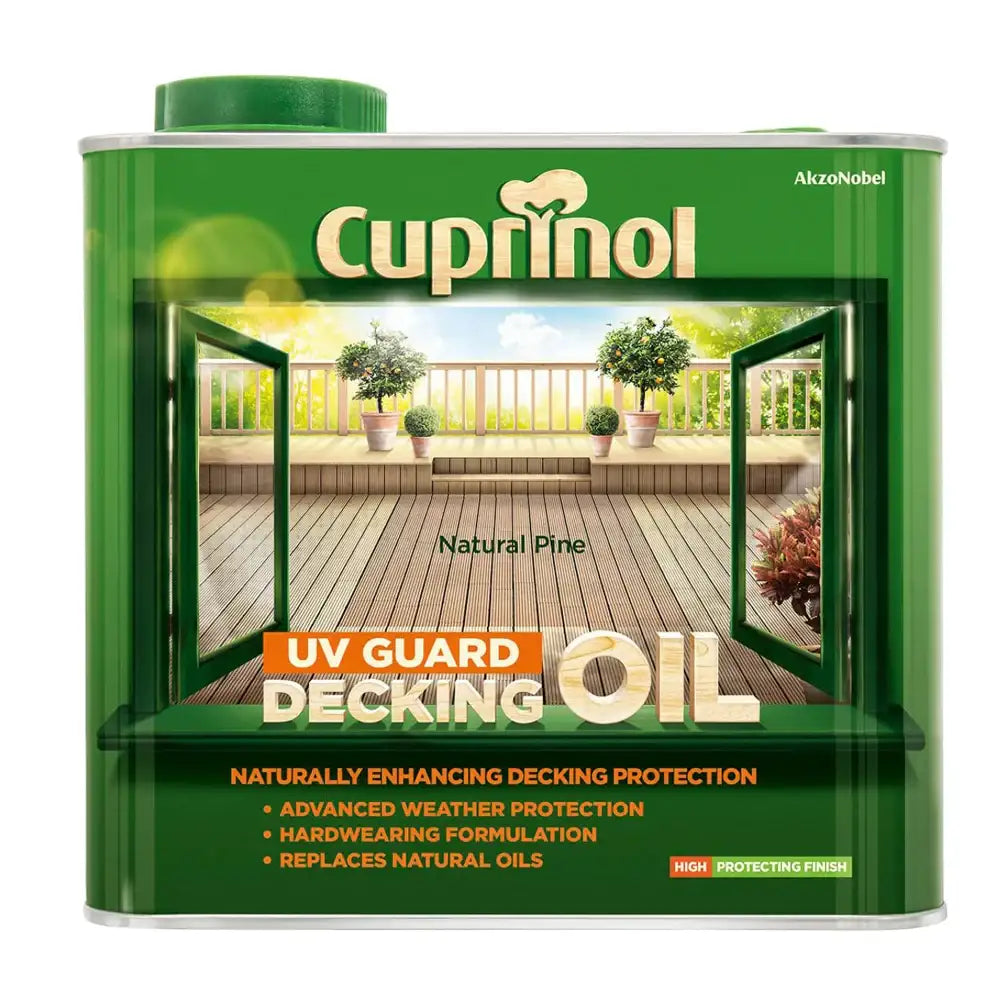 Cuprinol Decking Oil Natural Pine 2.5L