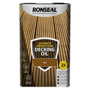 Ronseal Decking Oil Teak 5L