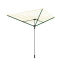 150 Inch Rotary Washing Line Yellow