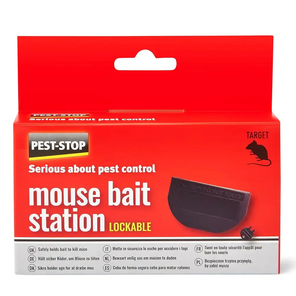 Pest Stop Mouse Bait Station Plastic